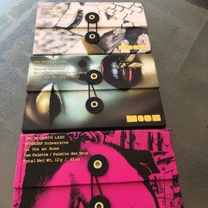Pat McGrath lot of 3 eye palettes